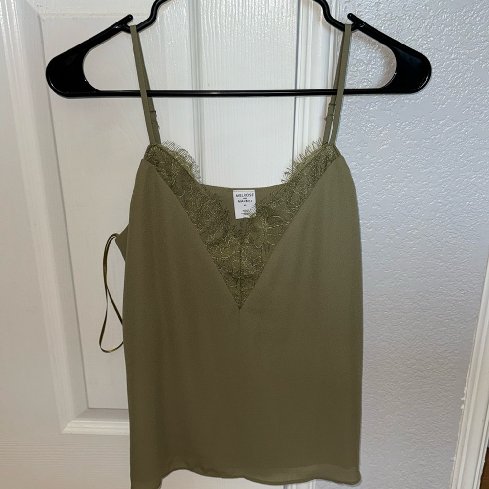 Cute sage green tank